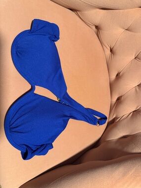 Womens Swim Top in Bright Blue